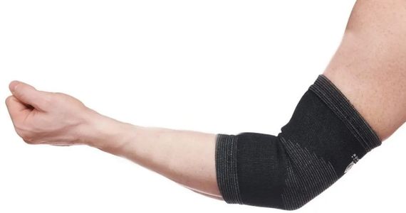 Налокітники Power System PS-6001 Elbow Support Black/Grey (пара) M (PS-6001_M_Black) | Зображення 3