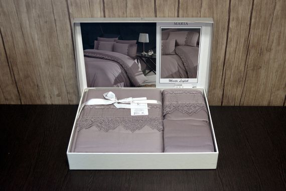 Постільна білизна First Choice Vip Satin Moonlight 200x220 см Marta Lilac | Зображення 2