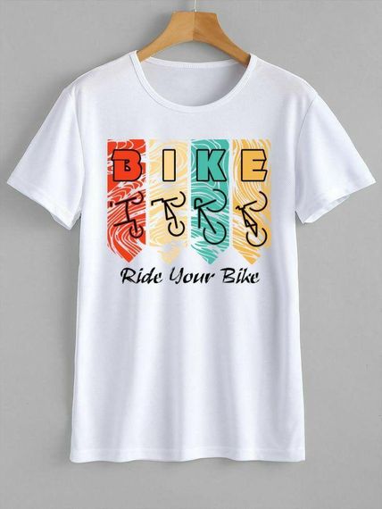 Футболка жіноча з принтом повсякденна L Білий