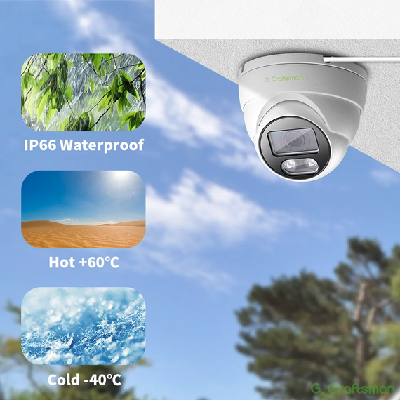 Стельова камера XMeye X 5MP 25FPS Indoor POE IP Focus: 2.8mm Білий (sv2739) | Зображення 4