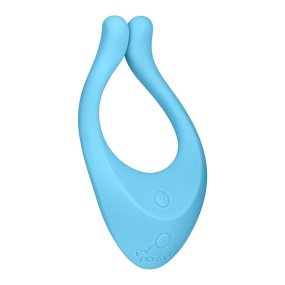 Вібратор для пар Satisfyer Endless Love, 3 незалежні мотори, багатофункціональний, Голубий | Зображення 1
