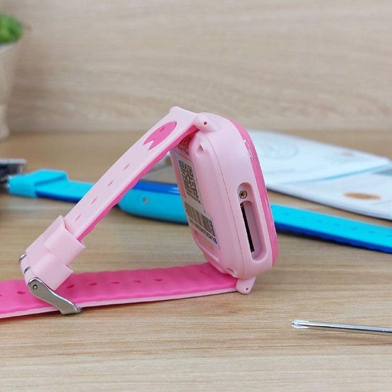 Дитячий смарт годинник з функцією дзвінка та камерою Hoco Y100 Pink | Зображення 3