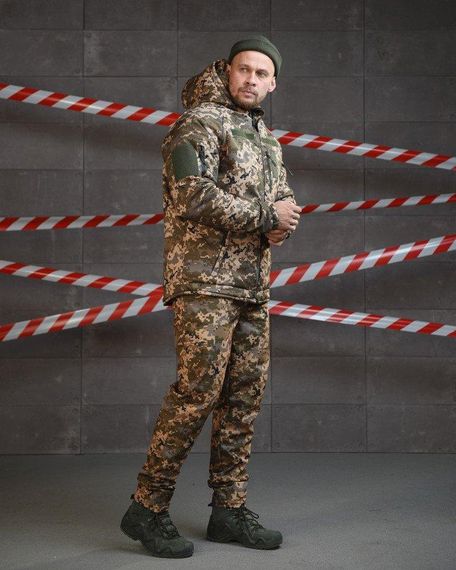Зимовий тактичний костюм 3в1NEOTON піксель ВТ0591 | Зображення 2