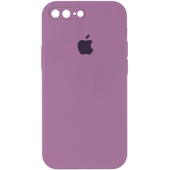 Чехол Silicone Case Square Full Camera Protective (AA) для Apple iPhone 7 plus / 8 plus (5.5")