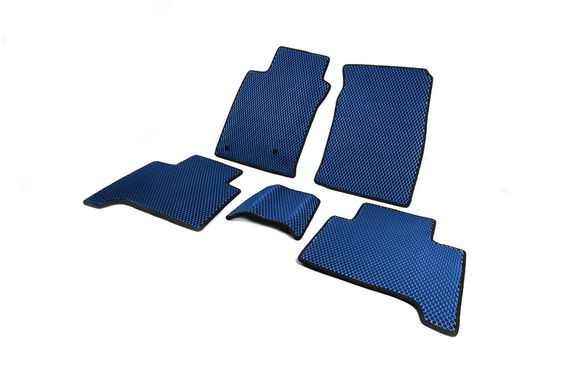 Коврики EVA (2 ряда, Синие) для Toyota Land Cruiser Prado 120 2002-2009 гг | Зображення 1