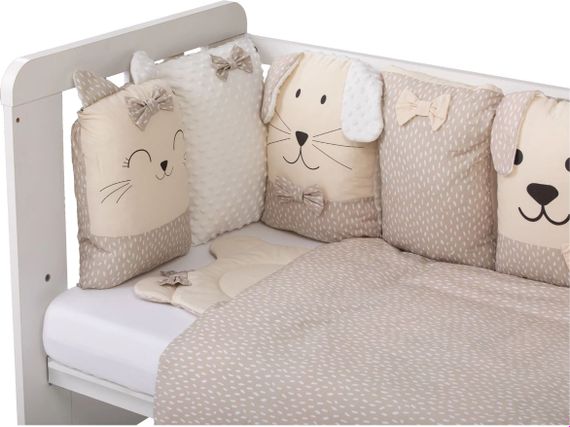 Комплект постільної білизни Bubaba by FreeON SLEEP QUARDIAN BEIGE (12 шт.) | Зображення 1