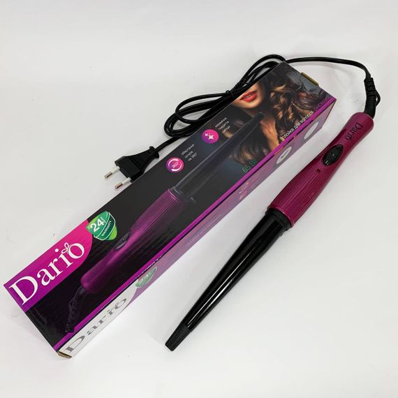 Плойка-щипцы для прикорневого объема Dario DHC650C, Плойка для волос с комфортом Плойка кудрей VR-90 | Зображення 6