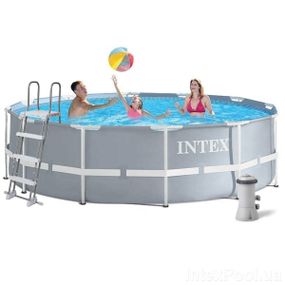 Каркасный бассейн Intex 28726 (26718) Prism Frame 366 х 122 см