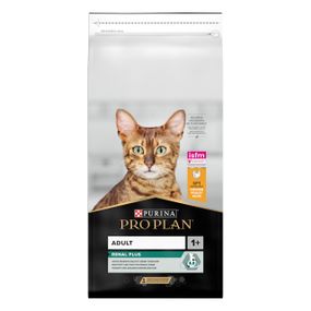 Сухий корм для котів для профілактики захворювань нирок з куркою Purina ProPlan Renal Plus 10 кг