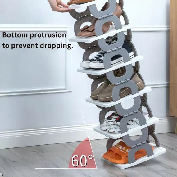 Полиця для взуття та речей з 5 полицями XPRO Shoe rack (44039-_373) | Зображення 2
