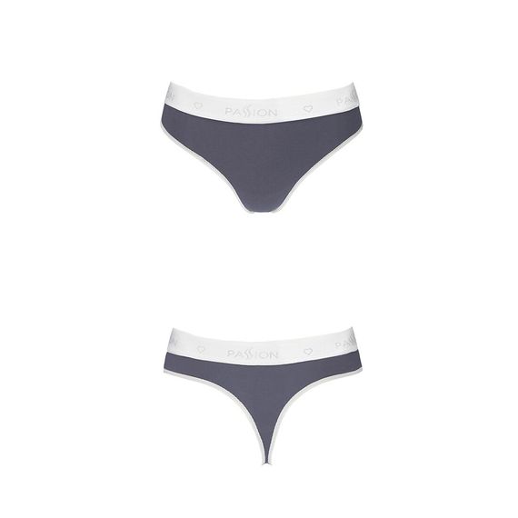 Спортивні трусики-стрінги Passion PS007 PANTIES M, dark grey | Зображення 3