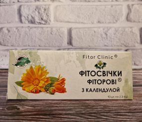 Фітосвічки Фітор з Календулою 10 штук в упаковці