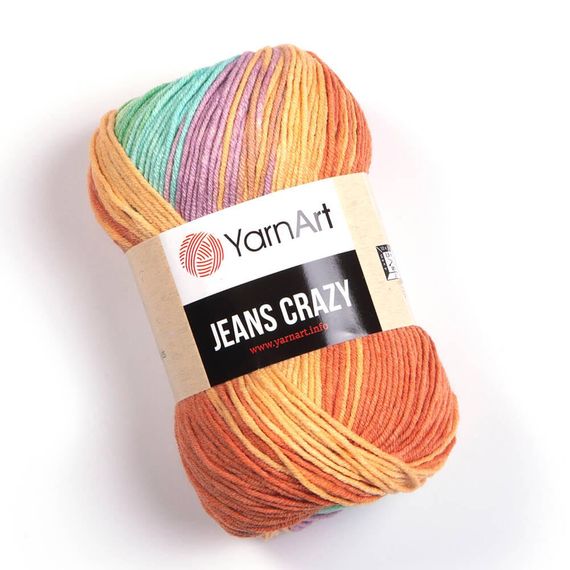 YarnArt Jeans Crazy 8202 пряжа ЯРНАРТ ДЖІНС КРЕЙЗІ