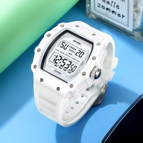 Чоловічий годинник Skmei 2296WT White | Зображення 4