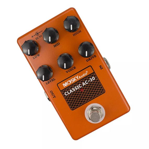 Гітарна педаль ефектів Mosky classic ac-30 імітація кабінету Vox | Зображення 3