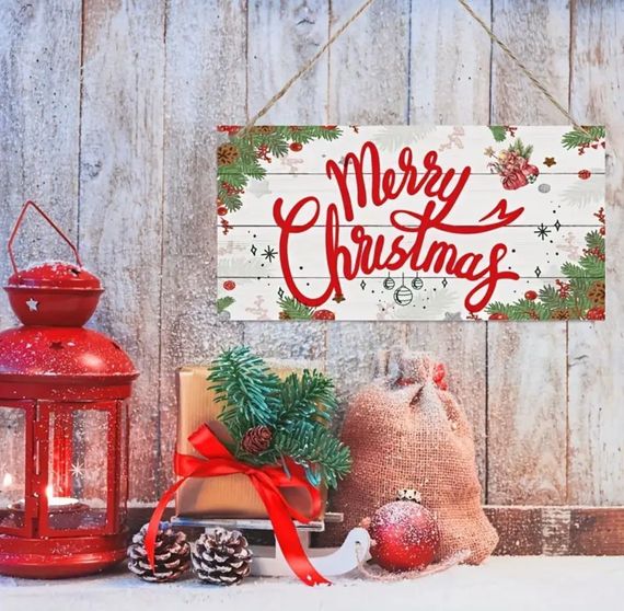 Дерев'яна табличка-постер

Merry Christmas | Зображення 3