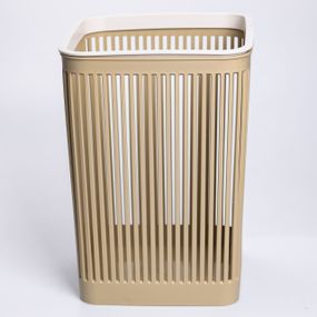 Кошик для сміття пластиковий в офіс для паперу 22×22×30 (см) кошик під сміття 8 (л) відро для сміття Коричневий HP-45-9OL