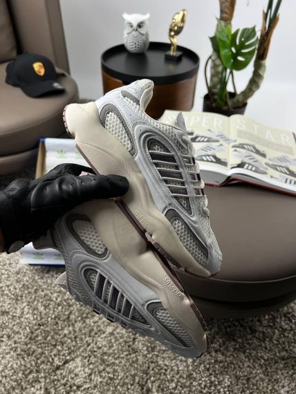 Кросівки Ozmillen White Gray Beige (шкіра , текстиль) весна / літо / осінь 39 25 | Зображення 1