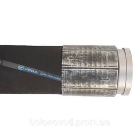 Шланг для подачі бетону DN125мм, L-4000мм, 2 фланці SK5,5″