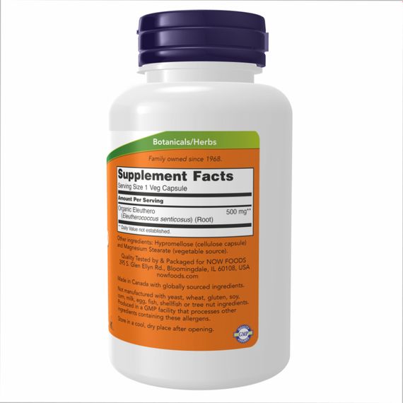 Eleuthero 500mg - 250 vcaps | Зображення 1
