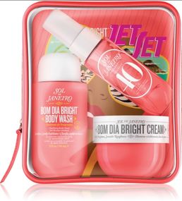 Подарочный набор Sol de Janeiro Jet Set Bom Dia Bright (body wash, body cream, perfume mist)