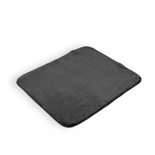 Килимок для підлоги з еко-хутра ТМ Dariana Moonbeam 60*90 см графітний | Зображення 1