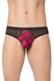 Мужские трусы стринги Softline Mens Briefs 4524 Розовые XL