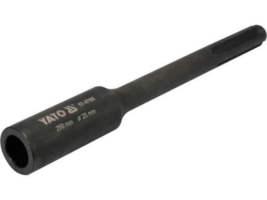 Насадка бійник для штирів заземлення SDS-Max Ø-20х250 мм YATO YT-47195 | Зображення 1