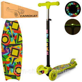 Самокат детский MAXI iTrike JR3-055-GR1-L