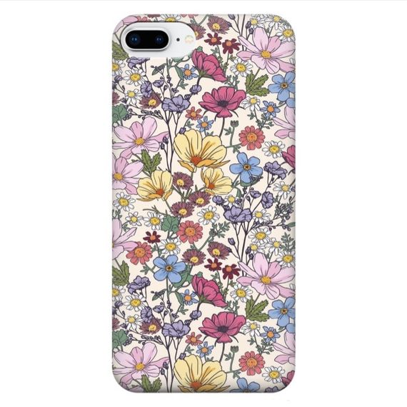 Чохол для iPhone 7 plus / iPhone 8 plus / Чохол на замовлення Принт: Квіти