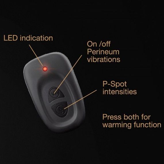 Масажери простати Dorcel P-Swing з голівкою, яка обертається, пультом ДК та підігрівом | Зображення 4