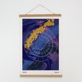 Постер тканевый на стену Space 60х93 см (TPSR_22S022)