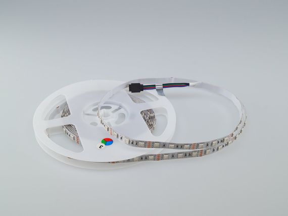 Світлодіодна LED стрічка PROLUM™ 12V; 5050\60; IP20; Series "PRO", RGB | Зображення 5