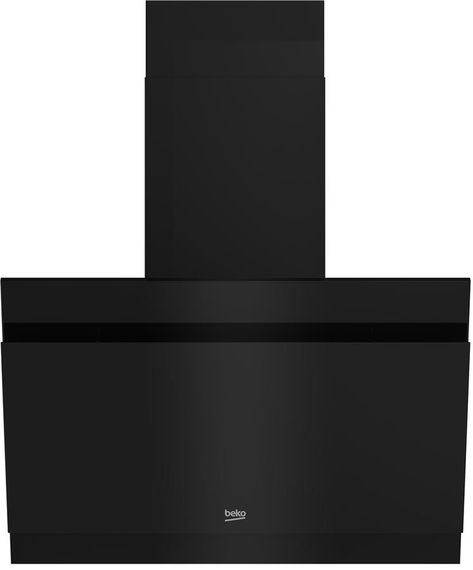 Beko Витяжка похила, 60см, 405м3г, чорний (HCA63420B)