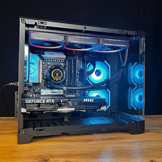 Збірка на замовлення: ігровий ПК GameMax Hype-M Black Tower / AMD Ryzen 7 7800X3D (8 (16) ядер по 4,2 - 5,0 ГГц) / 32 ГБ DDR5 / 1000 ГБ SSD M.2 / nVidia GeForce RTX 5070 Ti, 16 ГБ GDDR7, 256-bit / 750W | Зображення 5