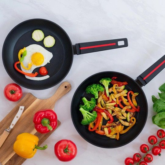 Сковорода на кухню Magio MG-1170 24см, Сковорода з товстим дном, JV-233 Якісна сковорода | Зображення 7