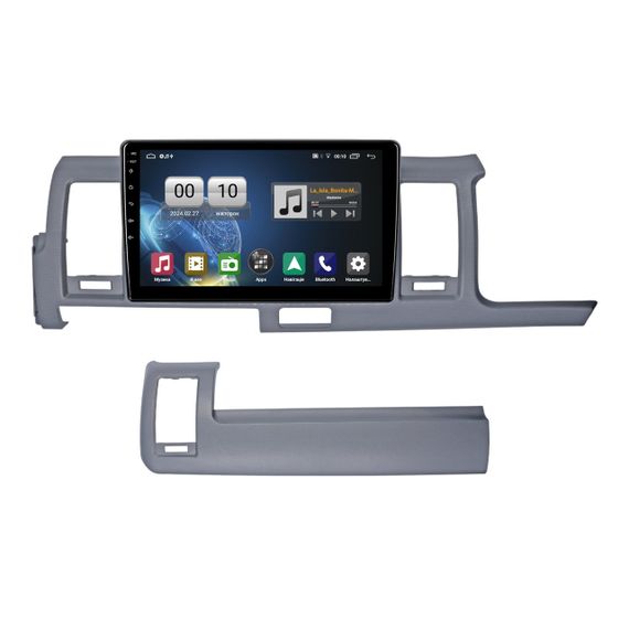 Штатна магнітола серії QIV Q1 під Toyota Hiace 2010-2018 10 дюймів