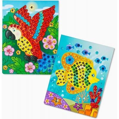 Набор для творчества Melissa&amp;Doug Мерцающая мозаика Животные (MD9438) | Зображення 2