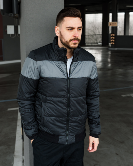 Куртка Ліон чорно-антрацит S M | Зображення 7