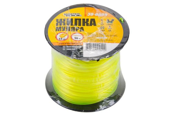 Леска каменщика Mastertool - 1,5 мм x 50 м катушка (30-0609)