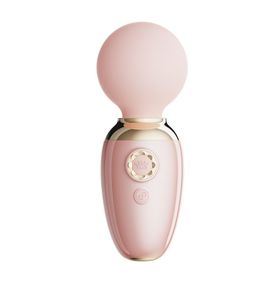Смарт-вибромассажер Zalo – AVA Sakura Pink, 8 режимов, подогрев, очень мощный и компактный