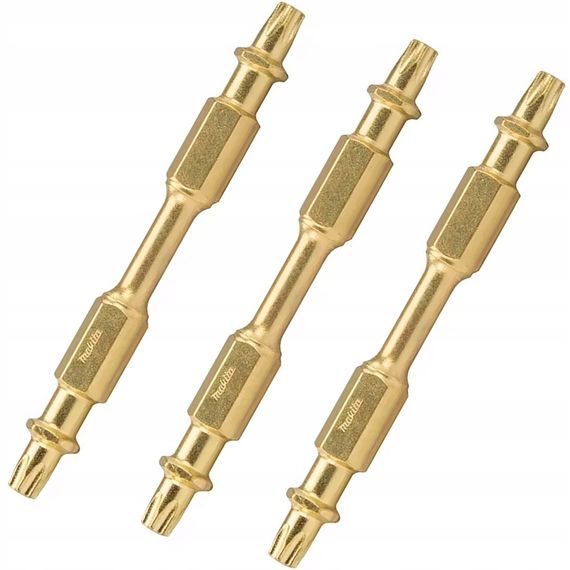 Биты торсионные 2-х сторонние T30 65 мм Makita B-52504 (3 шт) | Зображення 1