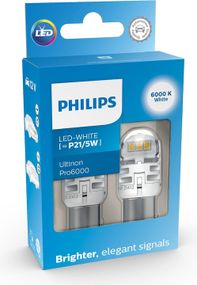 11499CU60X2 (PHILIPS) P21/5W LED white Ultinon Pro6000