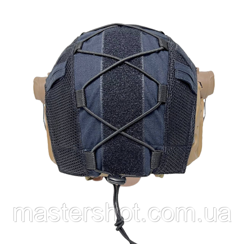 Кавер чорний (чохол) для балістичного шолома (каски) Fast Mandrake XL MS | Зображення 1