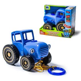 Интерактивная музыкальная игрушка музыкальный Синий Трактор 15 песен и звуков