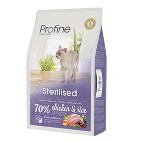 Корм Profine Cat Sterilised сухой с курицей и рисом для стерилизованных котов 10 кг