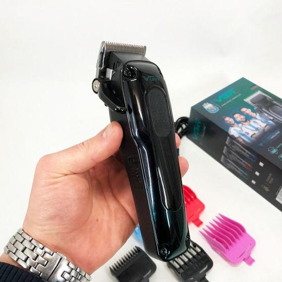 Машинка для стрижки від акб VGR V-013, Хороший бездротовий тример, Миюча машинка для стрижки OP-10 | Зображення 1