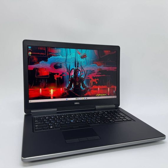 Мобільна робоча станція Dell Precision 7710 / 17.3" (1920x1080) IPS / Intel Xeon E3-1505M v6 (4 (8) ядра по 3.0 - 4.0 GHz) / 16 GB DDR4 / 512 GB SSD / nVidia Quadro M4000M, 4 GB GDDR5, 256-bit б/в | Зображення 1