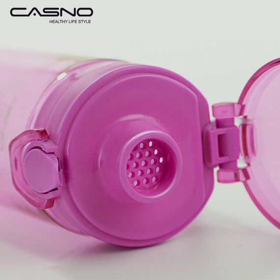 Пляшка для води CASNO 650 мл KXN-1157 Фіолетова | Зображення 4