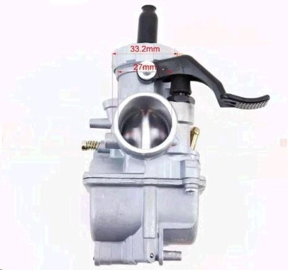 Карбюратор   4T CB/CG   KEIHIN   2T/4T 150-200cc (d=27mm), дроссель ручной   HKS